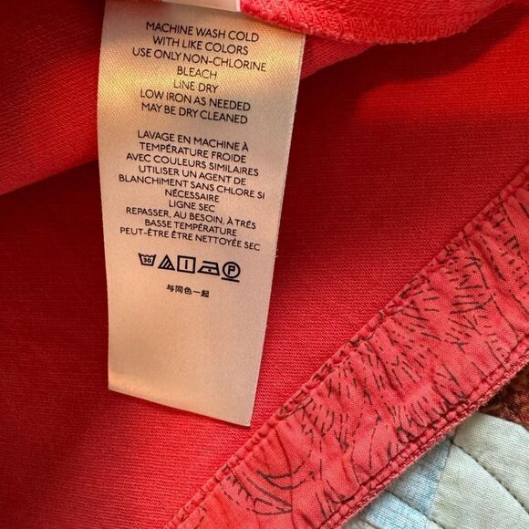 Anthropology Red Western-style Cropped Jersey Jacket Size Small - Picture 5 of 9